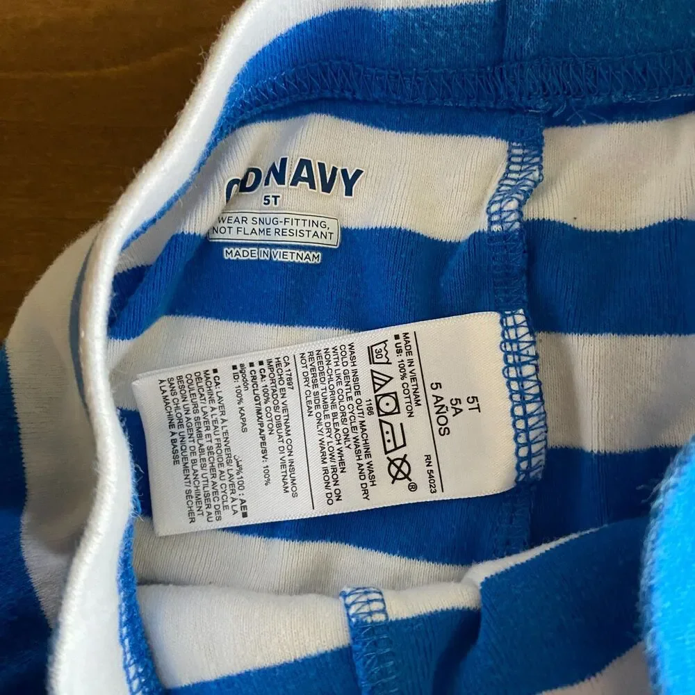 Old Navy Breakfast Theme Pajama Set 5T